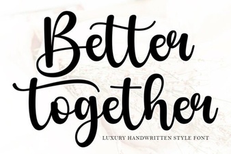 Elegant Script Font for Wedding Invitations & Design
